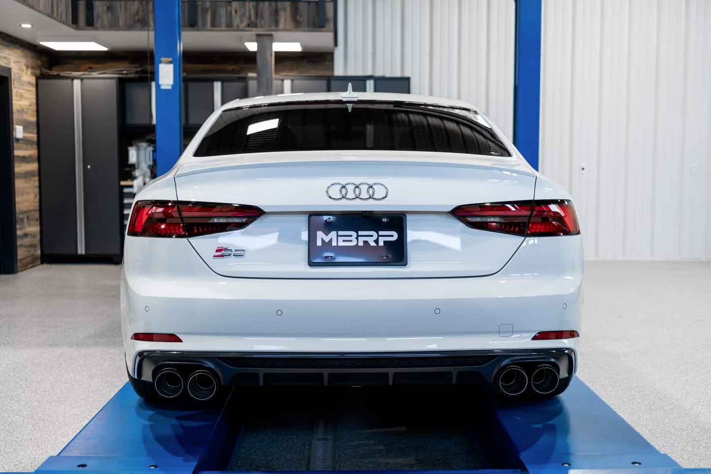 MBRP S4607304 - ARMOR PRO Resonator-Back Stainless Exhaust System
