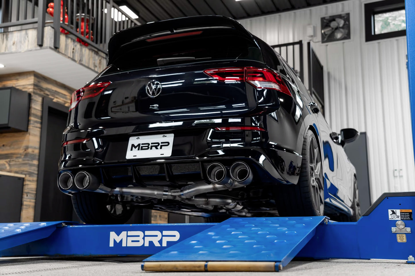 MBRP - ARMOR PRO Cat-Back Stainless Exhaust System - Carbon Fiber Tips
