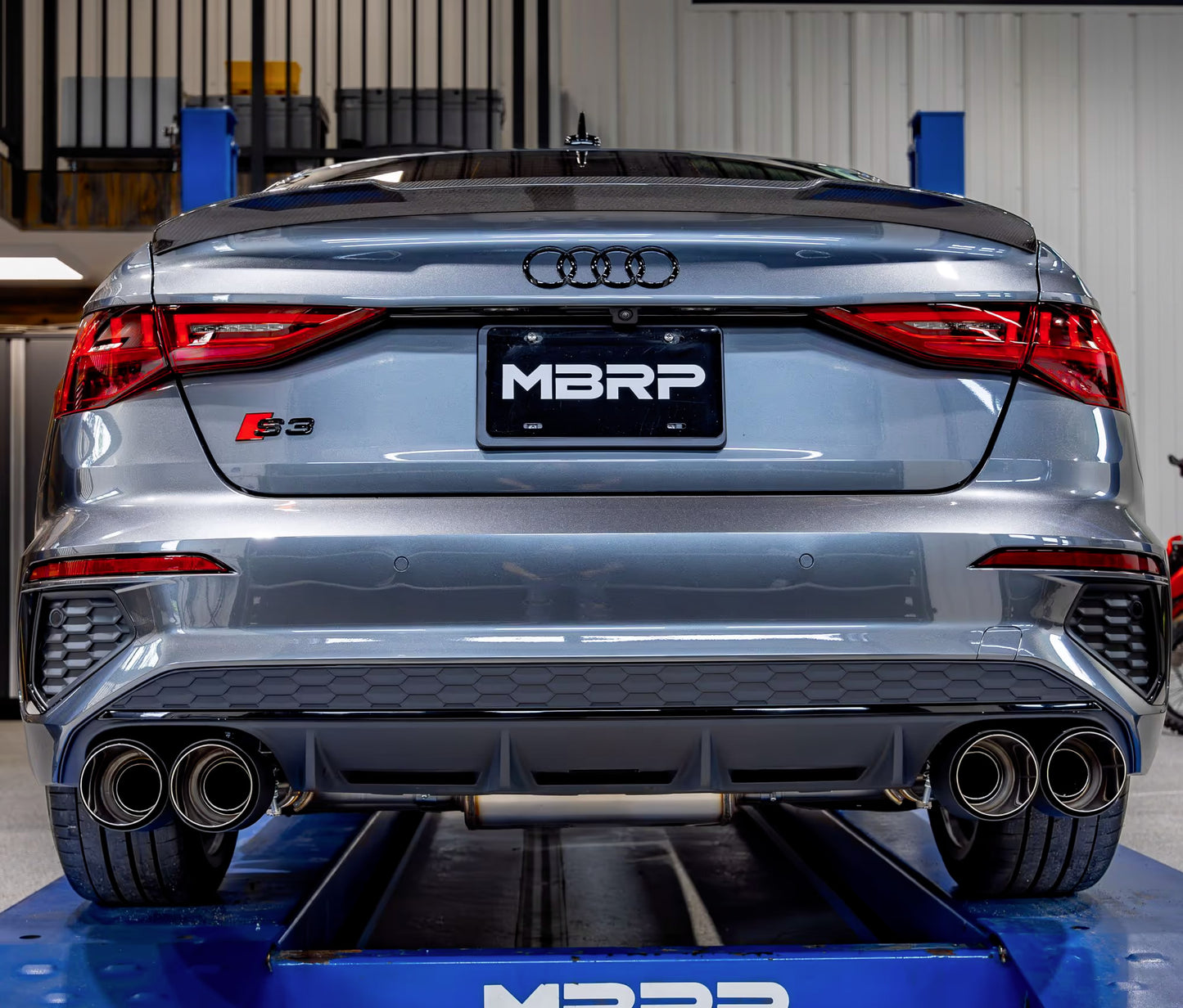 MBRP S46193CF - ARMOR PRO Cat-Back Stainless Exhaust System