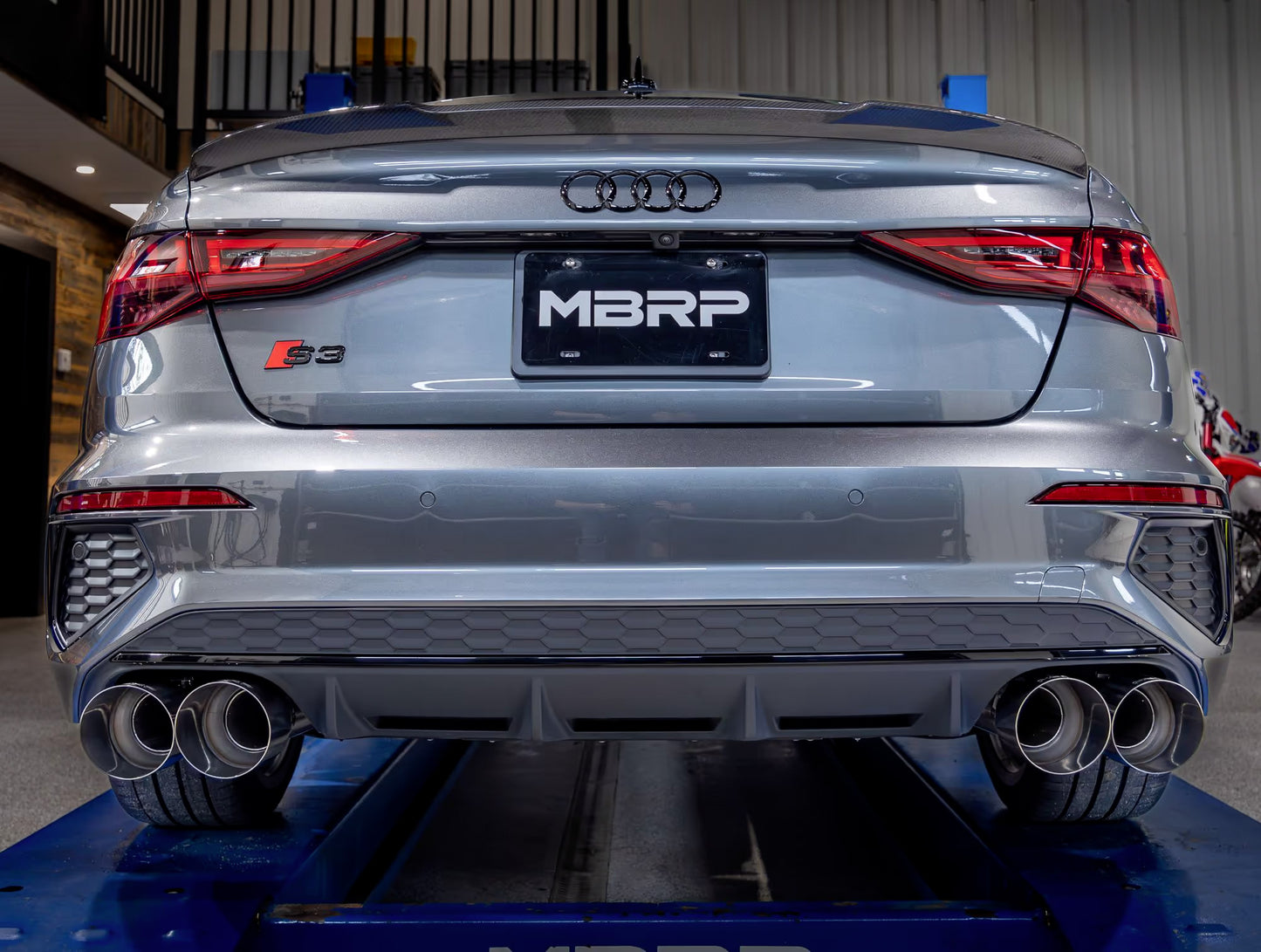 MBRP S46203CF - ARMOR PRO Cat-Back Stainless Exhaust System