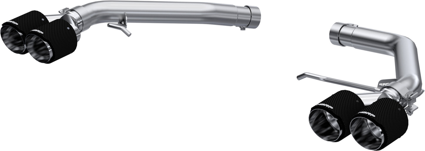MBRP S56033CF - ARMOR PRO Axle-Back Stainless Exhaust System