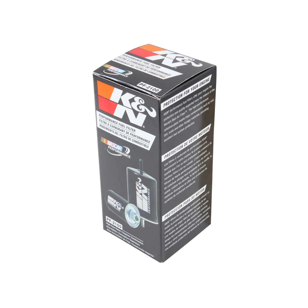 K&N PF-2100 - In-Line Fuel Filter - GM