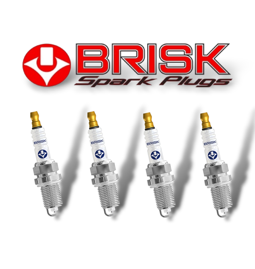 Brisk - Silver Cores Spark Plugs for EcoBoost by EMS