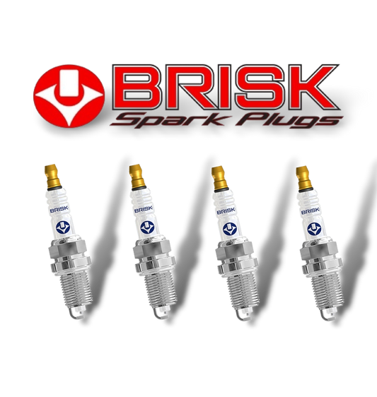 Brisk - Silver Cores Spark Plugs for EcoBoost by EMS