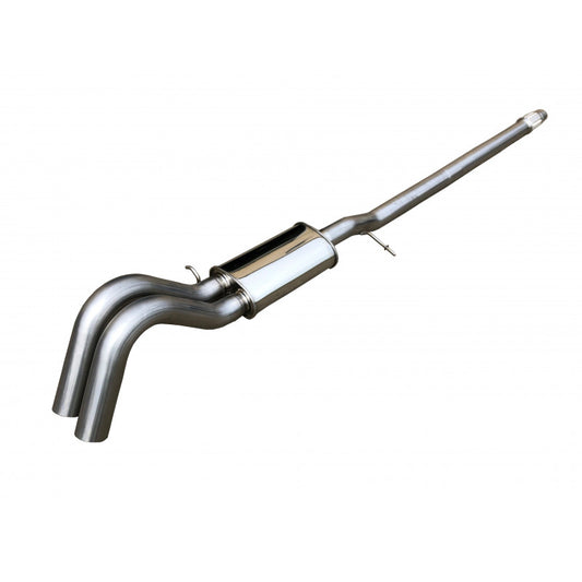 2019-2023 Ford Ranger SPD 304 Stainless Offroad Axle Dump Dual Exit Cat-Back Exhaust Kit,
