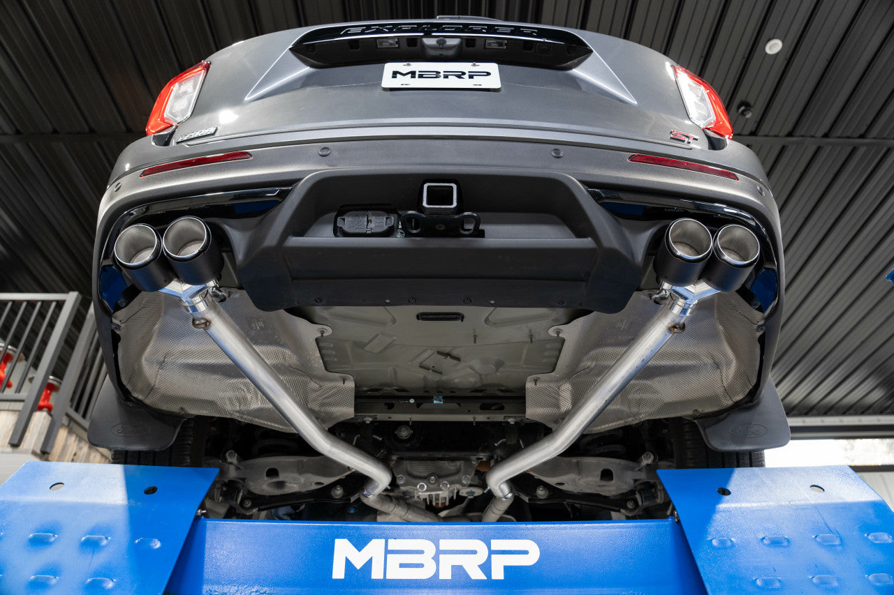 MBRP - 2.5" Axle-Back Exhaust (Carbon Fiber Tips) - 2020+ Explorer ST