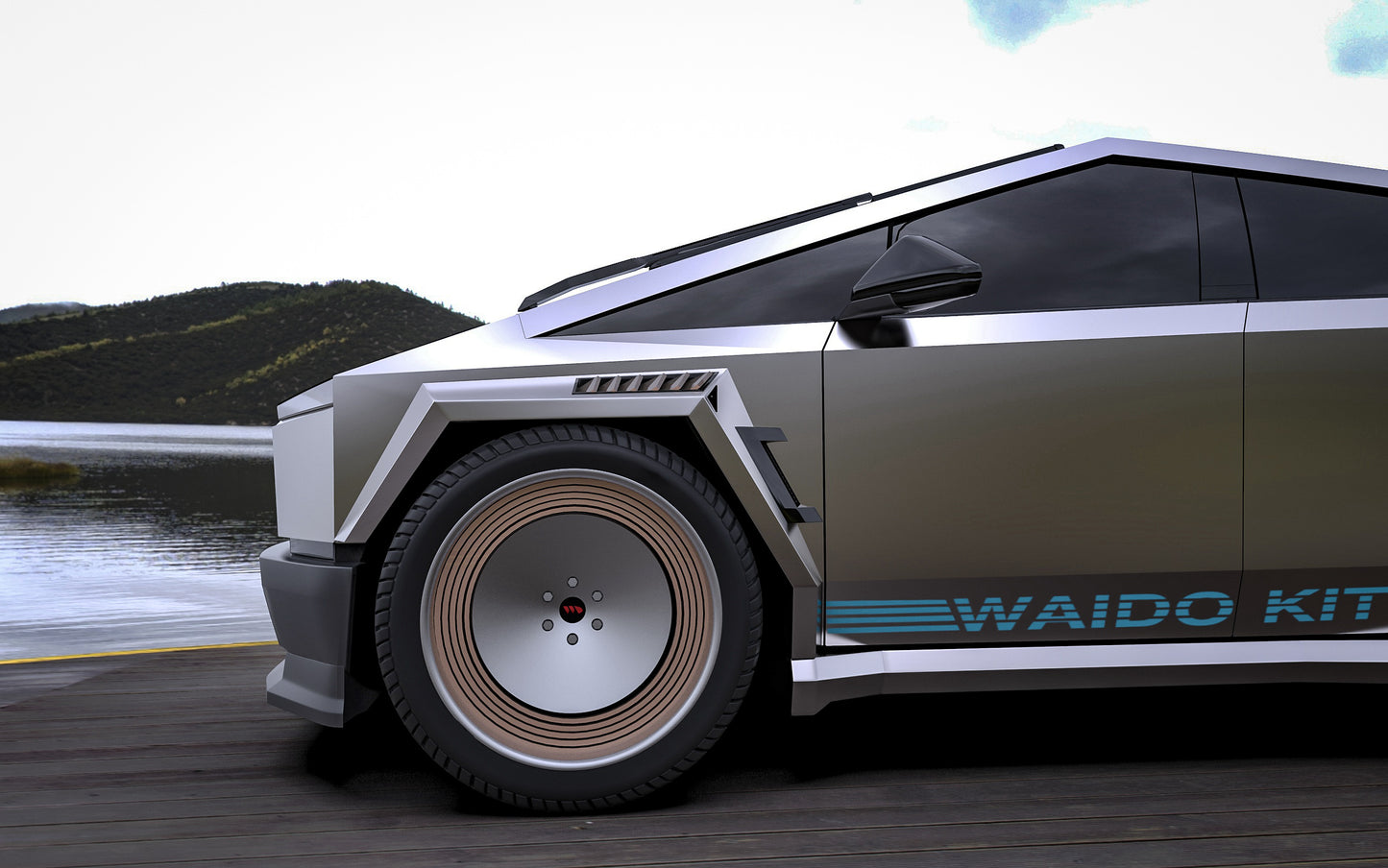 WAIDO - Widebody V2 Kit (PRE-ORDER) - Tesla Cybertruck