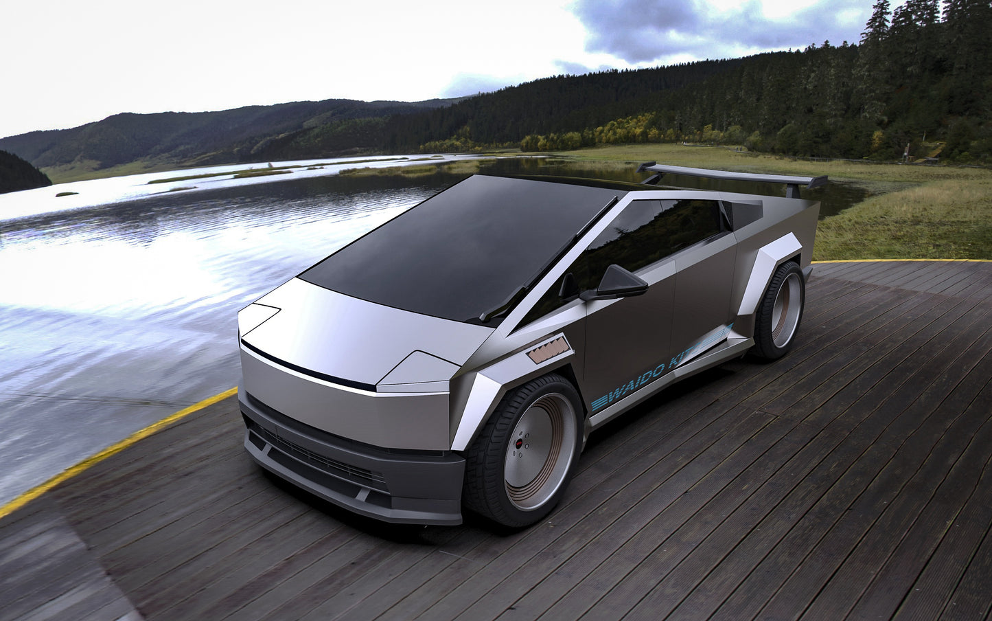 WAIDO - Widebody V2 Kit (PRE-ORDER) - Tesla Cybertruck