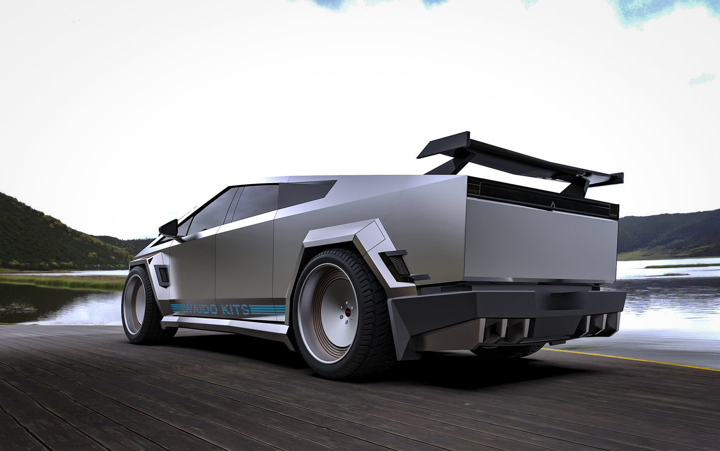 WAIDO - Widebody V2 Kit (PRE-ORDER) - Tesla Cybertruck