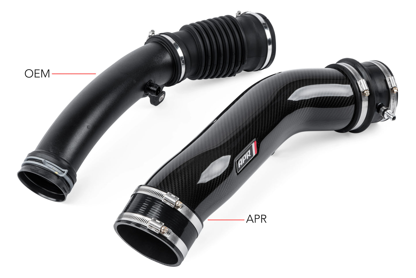 APR - APR 2.5 TFSI EVO Turbocharger Inlet System (Rear Carbon Tube Only)