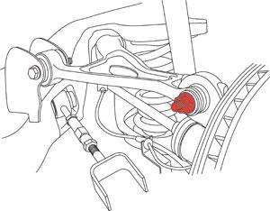 SPC - Rear Adjustable Camber Bolt - 2011-2019 Explorer