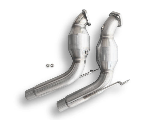 CVF - 3" Catted Downpipes - 2020-2024 Explorer ST 3.0L EcoBoost
