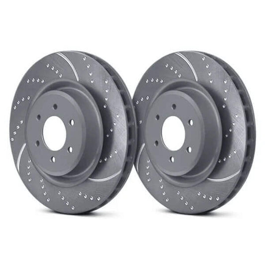 EBC - GD Series Dimpled And Slotted Brake Rotors (Front/363mm) - 2020+ Explorer ST