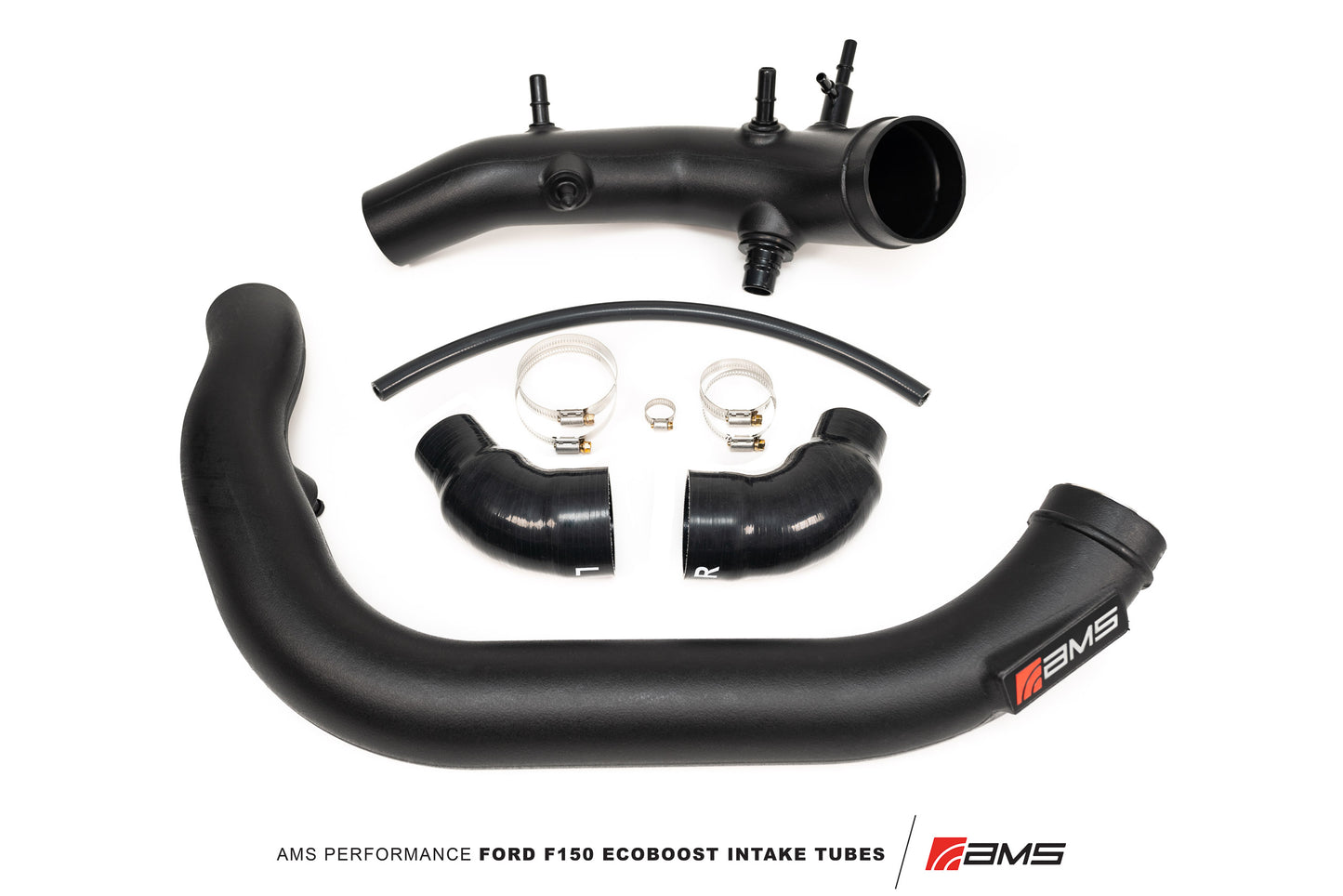 AMS Performance - Turbo Inlet Tubes - 2017-2021 Raptor & F150 3.5L Ecoboost