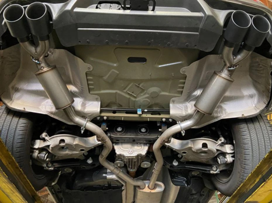 Gibson - Performance 2.5" Axle-Back Exhaust - 2020+ Explorer ST