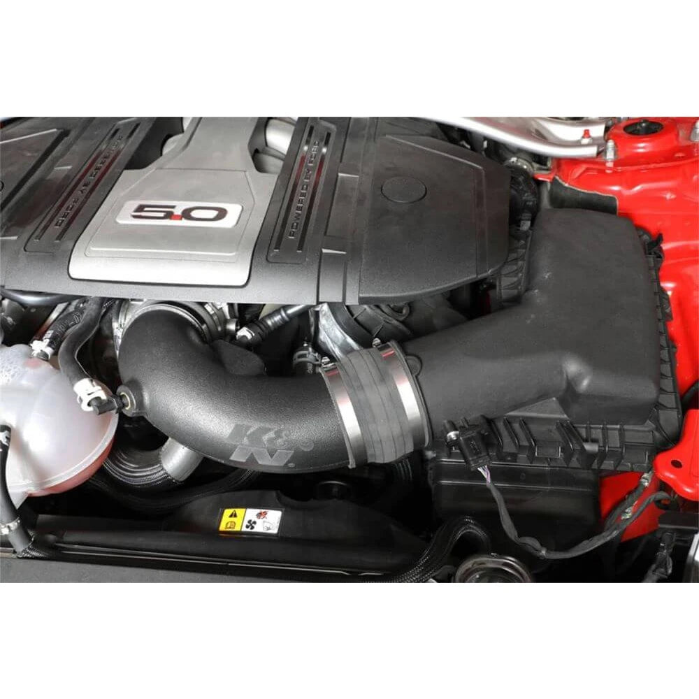 K&N - FIPK High Flow Cold Air Intake Tube & Filter - 2018-2021 Mustang GT