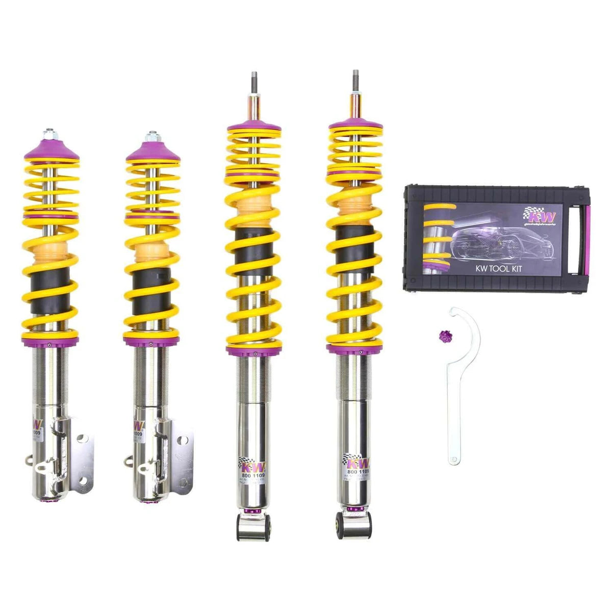 KW Suspensions - Adjustable Coilover Kit V3 - 2021-2025 Mach-E