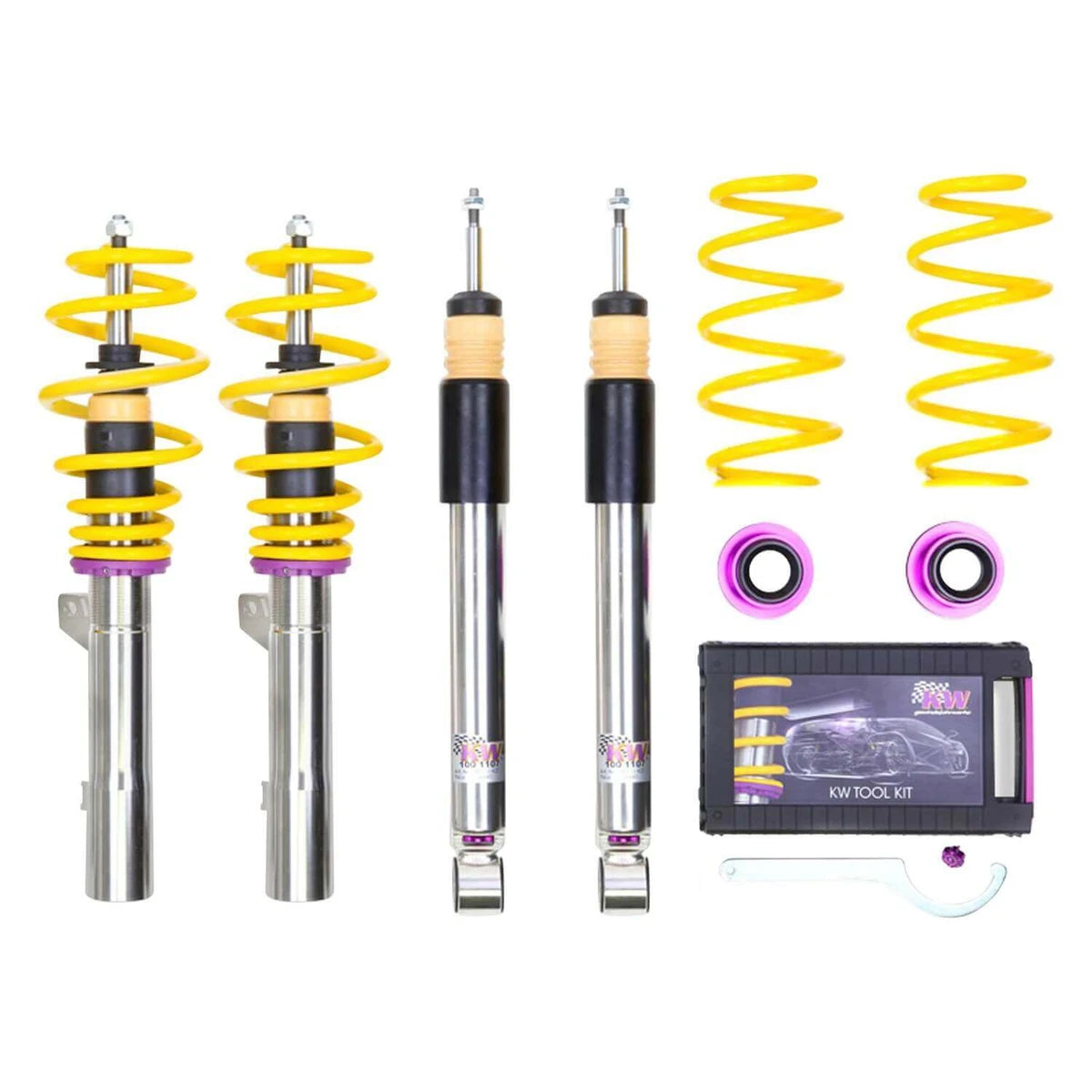 KW Suspensions - Adjustable Coilover Kit V3 - 2021-2025 Mach-E