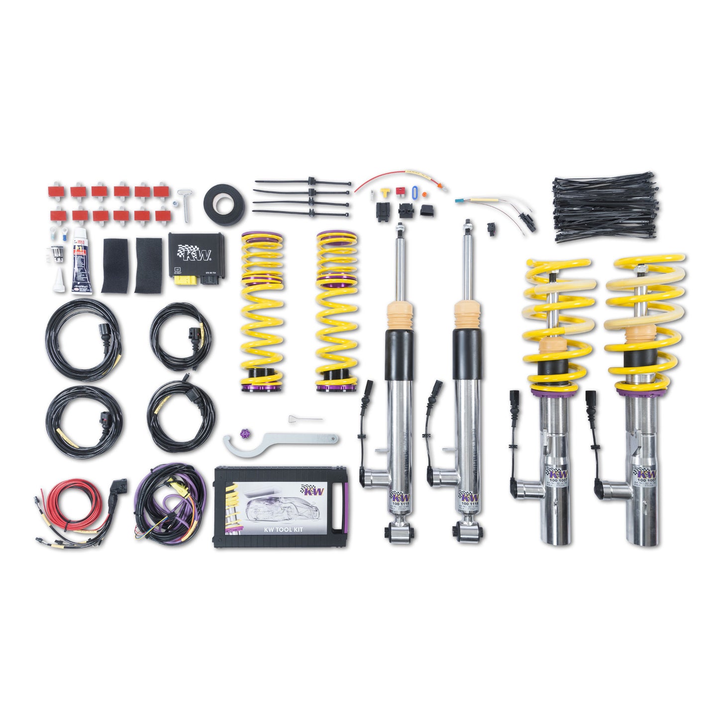 KW Suspensions - DDC ECU Coilover Kit - 2017-2020 Audi RS3 2.5L 8V