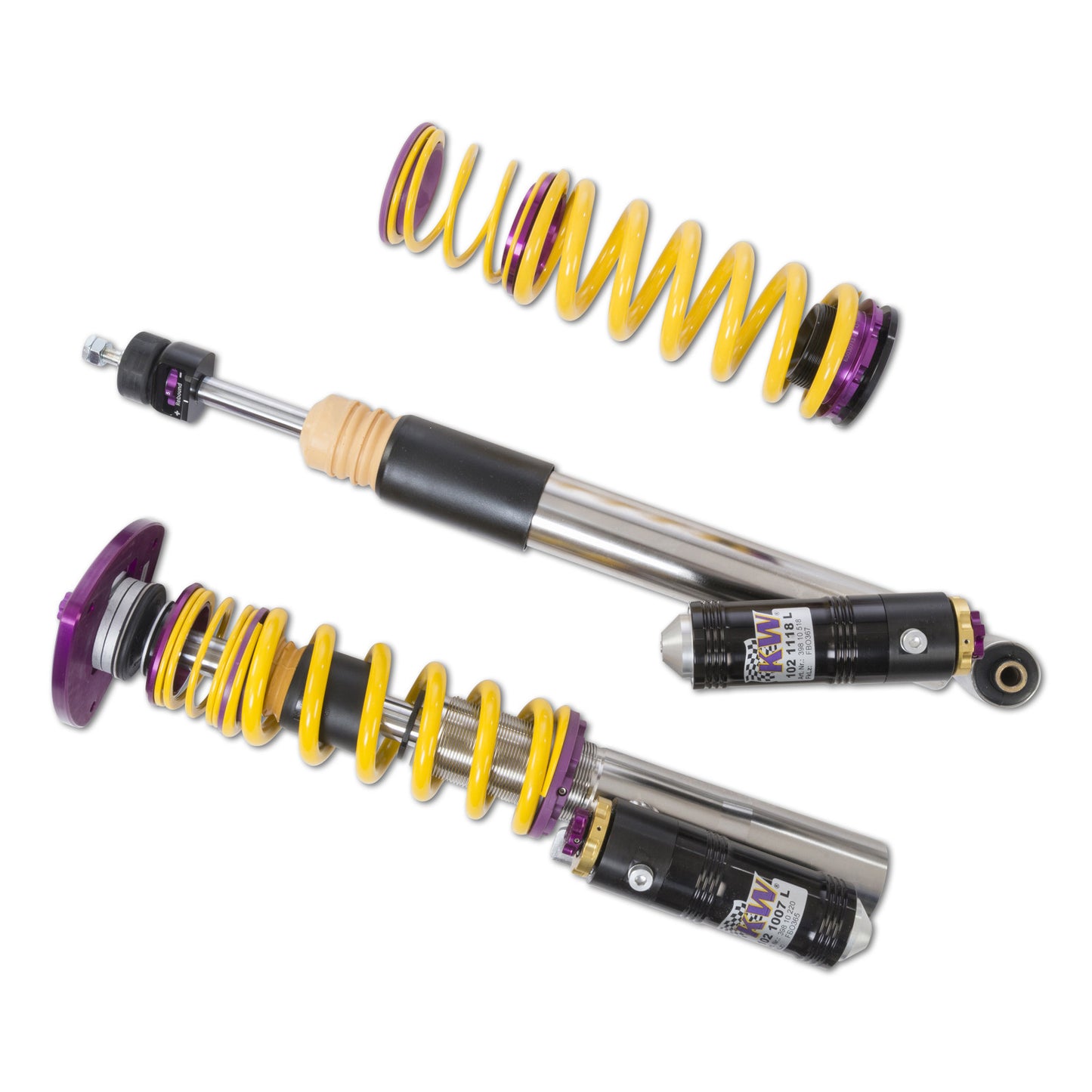 KW Suspensions - V4 CLUBSPORT COILOVER KIT - 2017-2020 Audi RS3