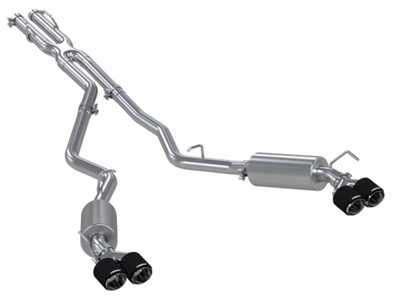 MBRP - 2.5" Cat-Back Exhaust (Carbon Fiber Tips) - 2020+ Explorer ST