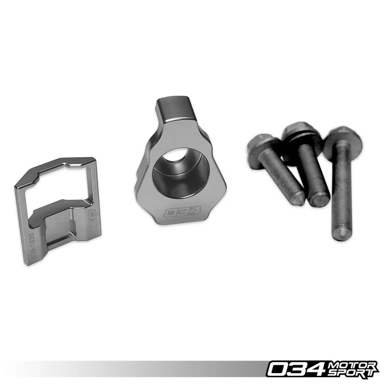 034Motorsport - Billet Aluminum Upper & Lower Dogbone Mount Insert Pair - Volkswagen & Audi MQB And MQB EVO