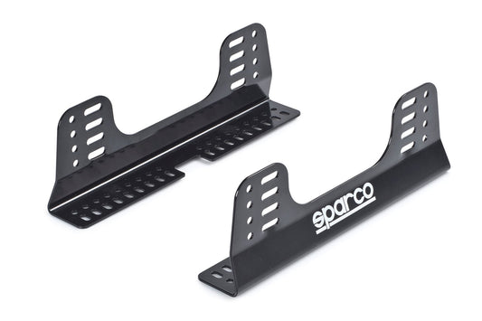 Sparco Black Steel Universal Adjustable Side Seat Mounts