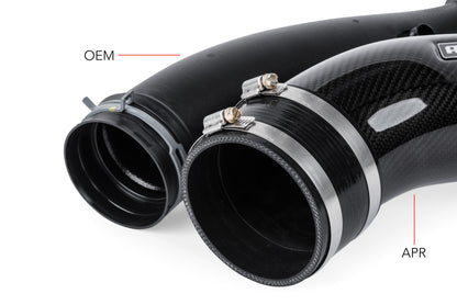 APR - APR 2.5 TFSI EVO Turbocharger Inlet System (Rear Carbon Tube Only)