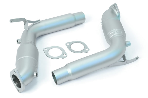 cp-e™ - QKspl™ Cast Bellmouth 3" Downpipes - 2020-2024 Explorer ST