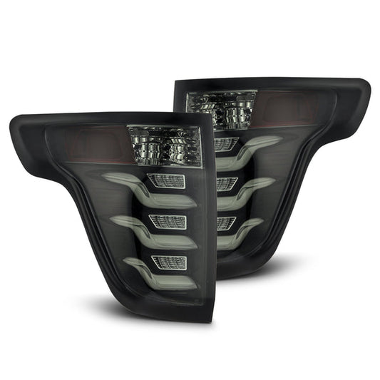 AlphaRex - PRO-Series LED Taillights (Jet Black) - 2011-2015 Explorer