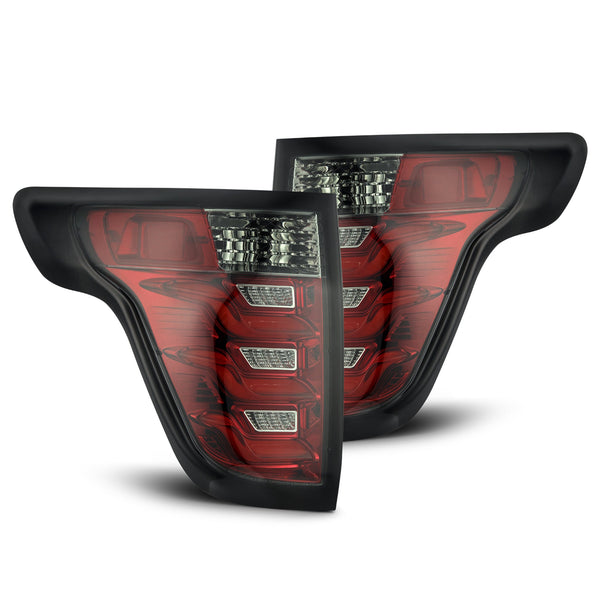 AlphaRex - Pro-Series LED Taillights (Red Smoke) - 2011-2015 Explorer