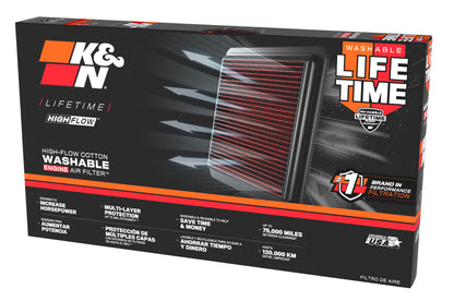 K&N 33-5146 - Panel Replacement Air Filter