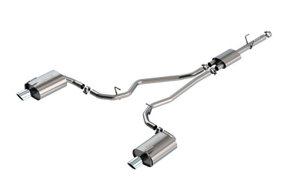 Borla - S-Type Cat-Back Exhaust - 2020-2025 Explorer Limited 2.3L EcoBoost