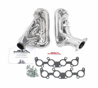 JBA - 1 3/4" Header Shorty Stainless Steel - 2015-2023 Mustang GT