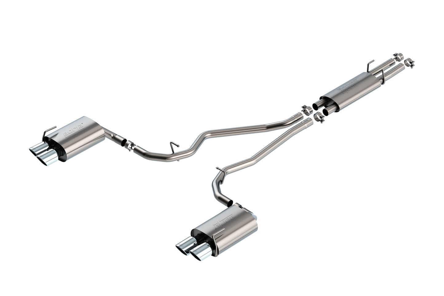 Borla - S-Type 2.25" Cat-Back Exhaust - 2020+ Explorer ST