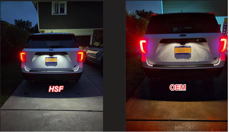 HSF - LED Upgrade License Plate Lights - 2020+ Explorer