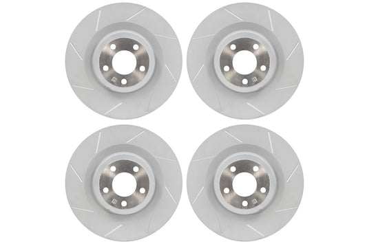 Steeda - Slotted Front & Rear Rotor Set - 2020+ Explorer ST