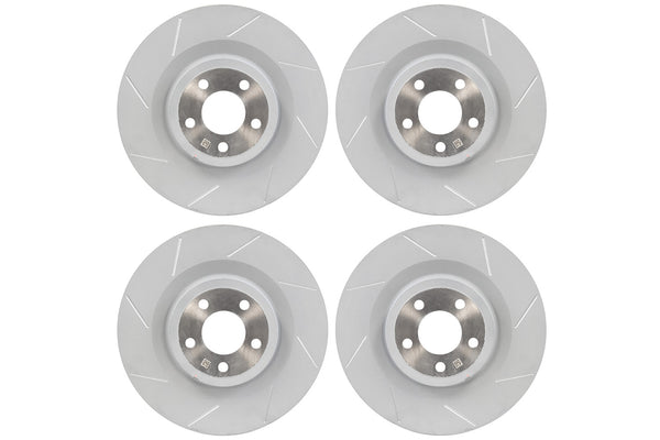 Steeda - Slotted Front & Rear Rotor Set - 2020+ Explorer ST