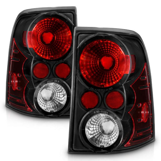 Anzo - Taillights Black - 2002-2005 Explorer