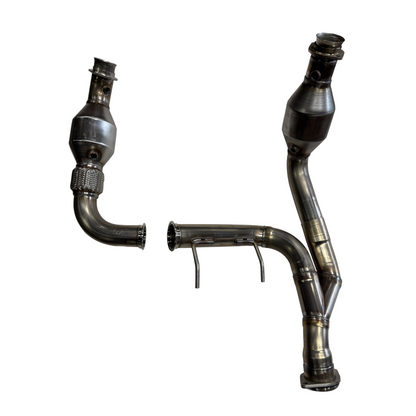 SPD - Alpha Catted Y-Pipe - 2021 - 2026 Ford 5.0L V8 Coyote F-150