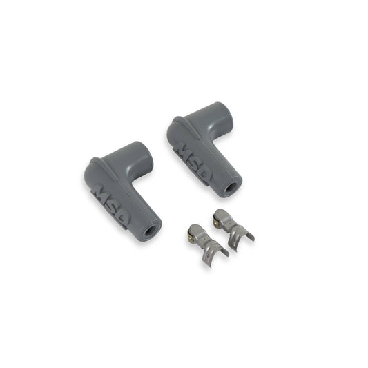 MSD 3311 - Silicone 90° Spark Plug Boots & Terminals