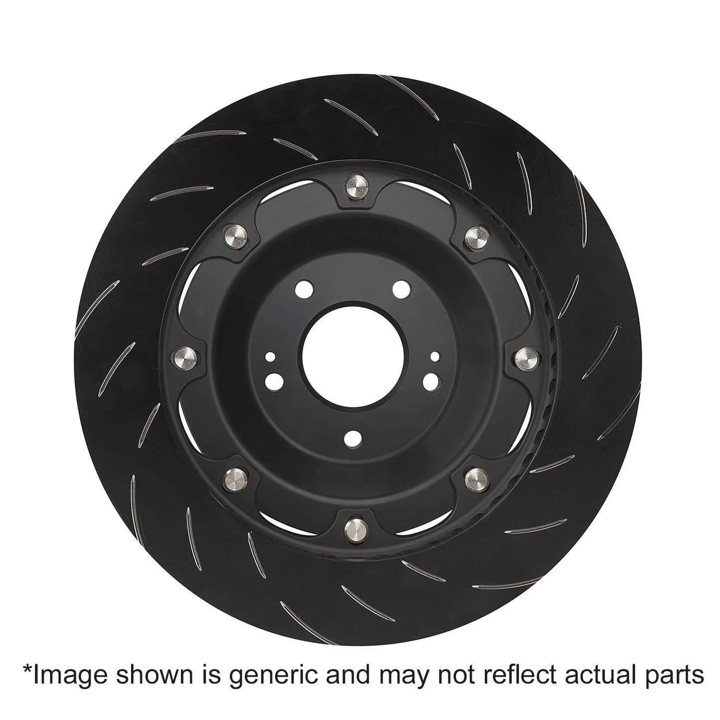 EBC - SG Series Vented 2-Piece Slotted Front Brake Rotors (Pair) - 2017-2025 Audi RS3; 2020-2022 Audi TT RS