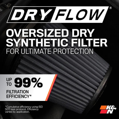 K&N 30-3092 - DRYFLOW Cold Air Intake System