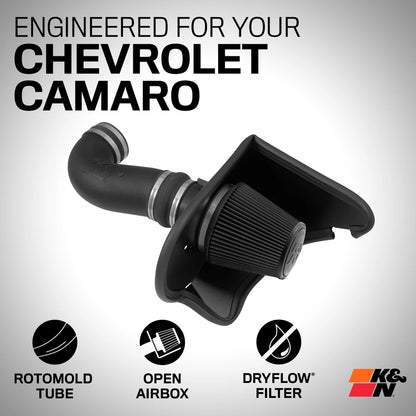 K&N 30-3092 - DRYFLOW Cold Air Intake System