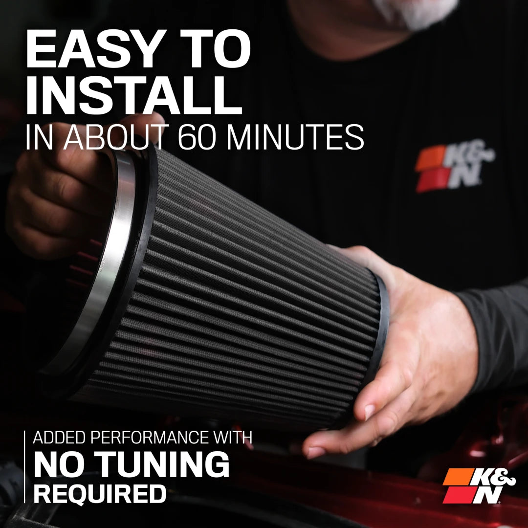 K&N 30-3092 - DRYFLOW Cold Air Intake System