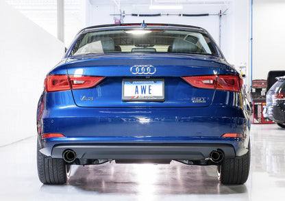 AWE - Touring Edition Cat-Back Exhaust System - 2015-2020 Audi A3 Quattro