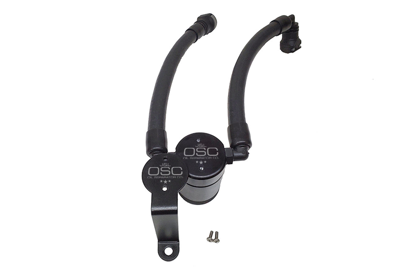 J&L - Oil Separator 3.0 Passenger Side (Remote Mount) - 2007-2014 Mustang GT500