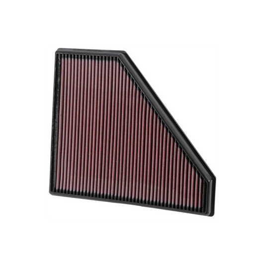 K&N 33-2496 - 33 Series Air Filter Panel (12.313" L x 10.313" W x 1.188" H)