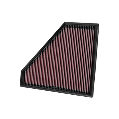 K&N 33-2496 - 33 Series Air Filter Panel (12.313" L x 10.313" W x 1.188" H)