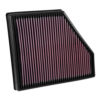 K&N 33-5047 - 33 Series Air Filter Panel (11.875" L x 10.25" W x 1.625" H)
